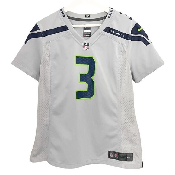 Nike Youth Alternate Game Jersey Russell Wilson Seattle Seahawks 3 - Picture 1 of 8